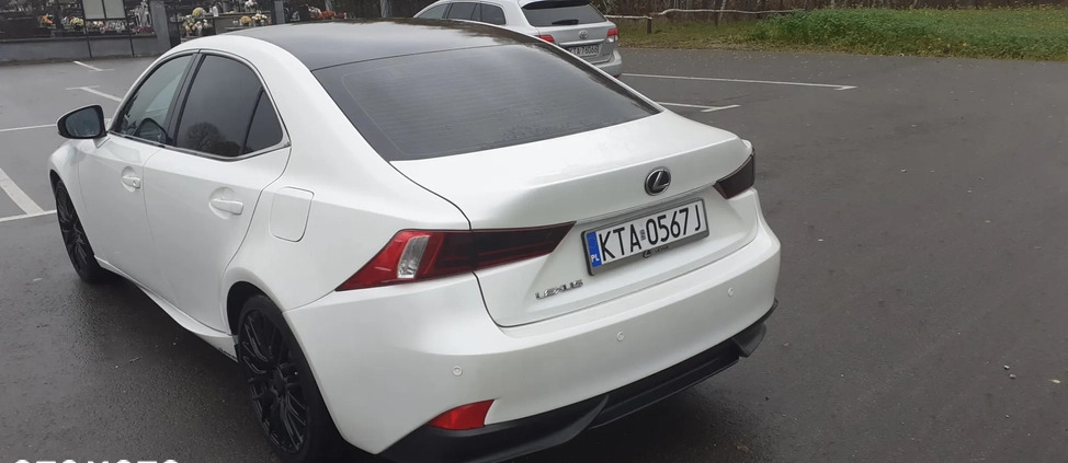 Lexus IS cena 78600 przebieg: 121000, rok produkcji 2014 z Tarnów małe 254